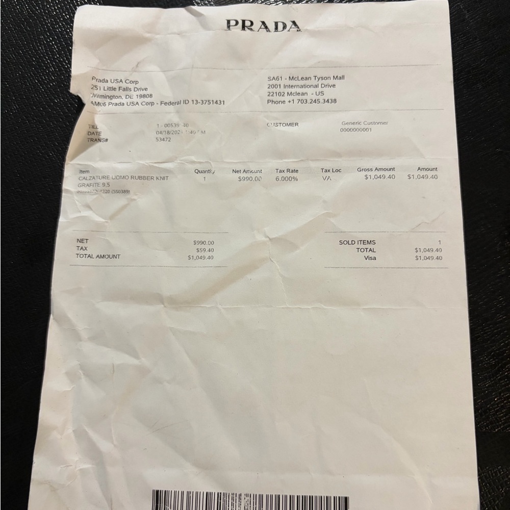 Prada Cloudbust Thunder (Worn Badly) - image 6